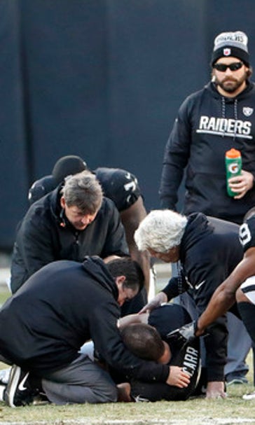 Del Rio has no regrets about call that led to Carr's injury
